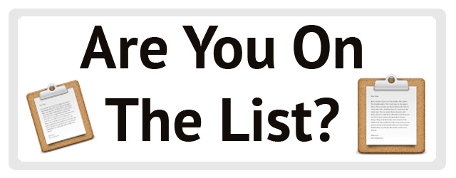 The List Are You On It